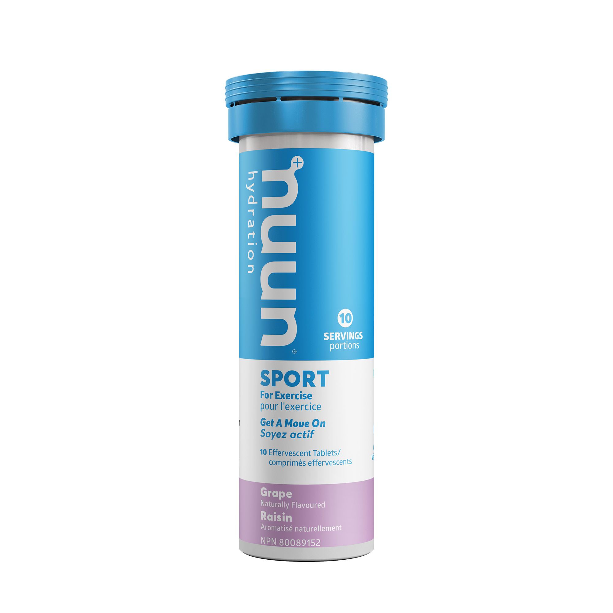 Image of Nuun Sport Grape Electrolyte Drink Tablets