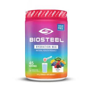 BioSteel Rainbow Twist High Performance Sports Hydration Mix Tub Powder 315G