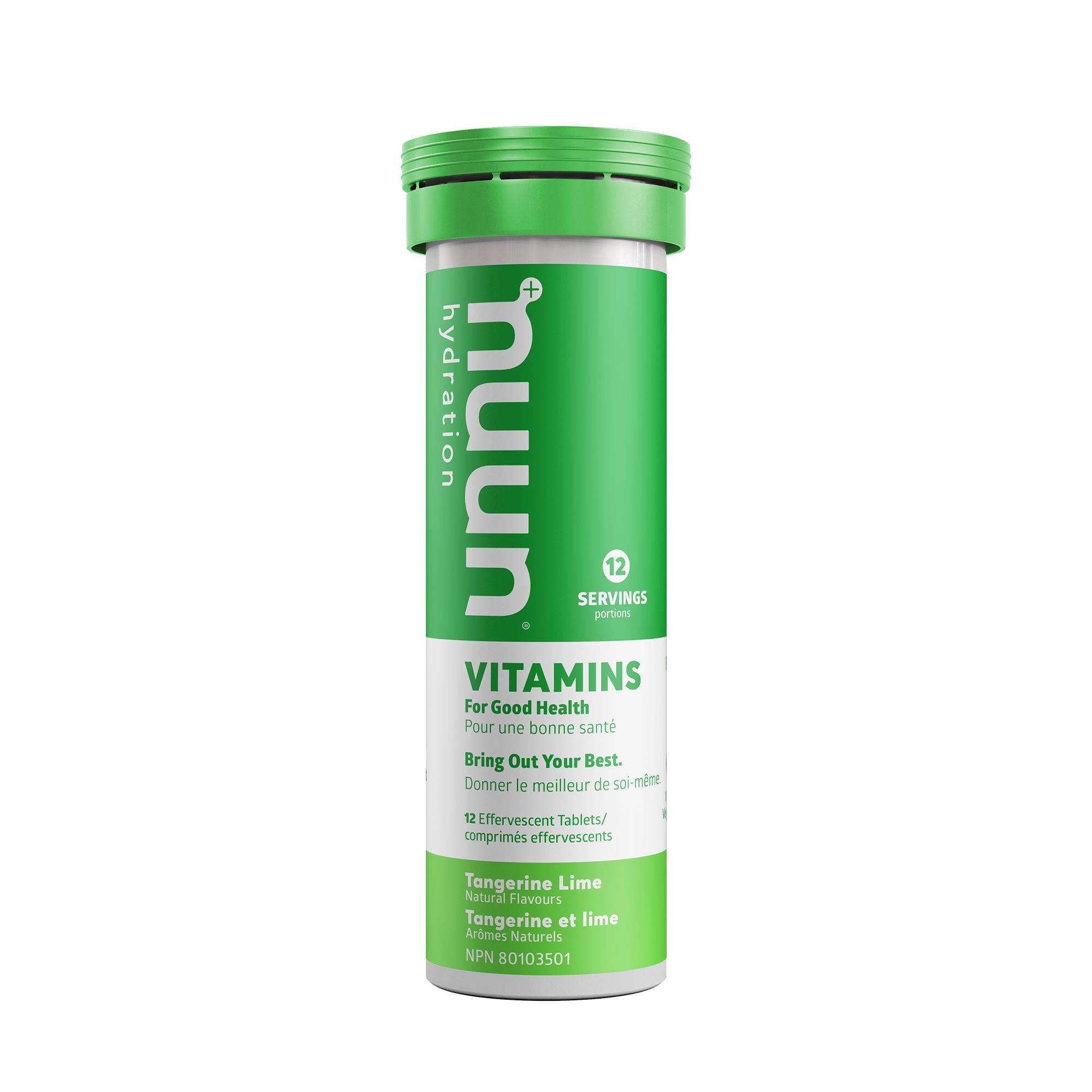 Nuun Vitamins Tangerine Hydration Tablets