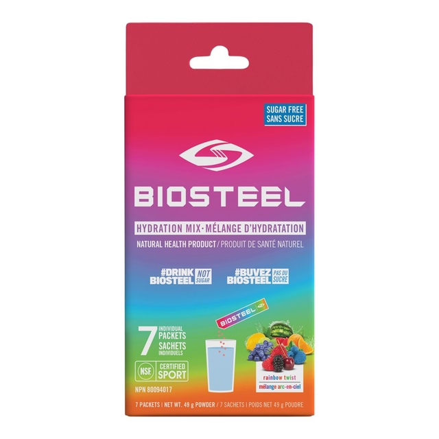 BioSteel Blue Raspberry Hydration Mix - 7 pk