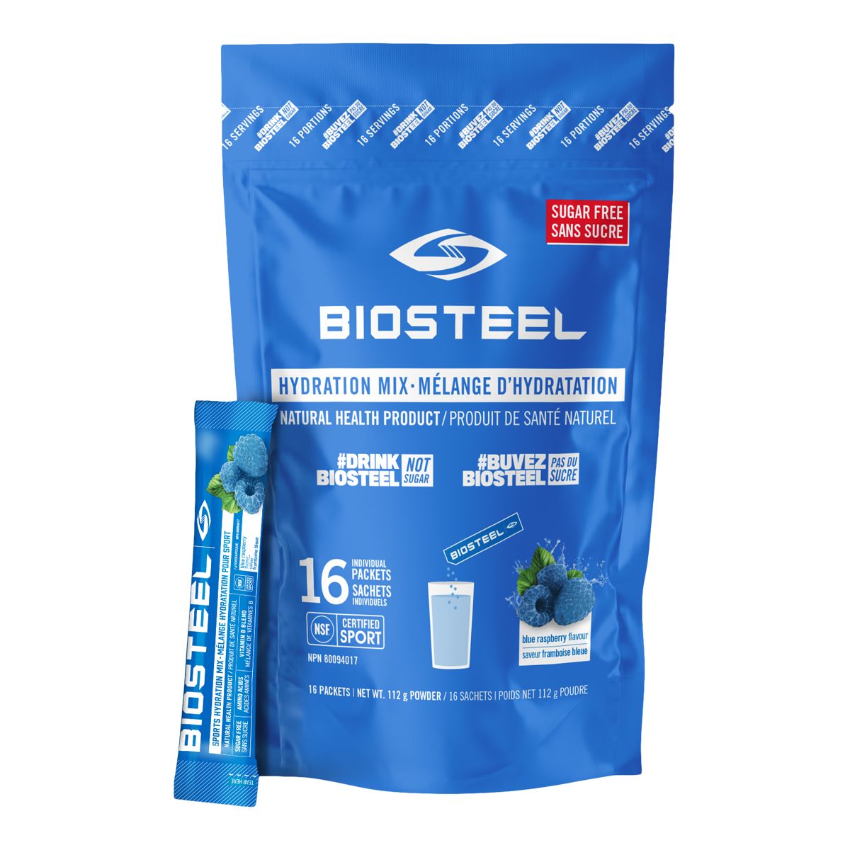 BioSteel High Performance Sports Hydration Mix - Blue Raspberry