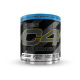 C4 Ultimate 12 SV Pre-Workout Powder - Icy Blue Razz Front_Flat