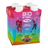 BioSteel Ready To Drink (RTD) Rainbow Twist Sports Drink 4 Pack 500ml  Front_Angled_Right