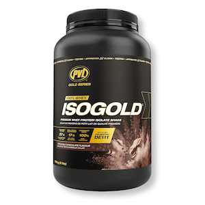 PVL 908g Isogold Whey Vanilla Milkshake Protein Powder