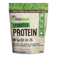 Iron Sprouted Vanilla Vegan Protein Powder 500g 