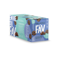 Organika Keto Cookies 30g - Double Chocolate Front_Angled_Right