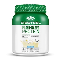 BioSteel Vanilla Plant Based Protein Powder 460g Front_Flat