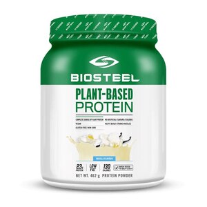 BioSteel Vanilla Plant Based Protein Powder 460g
