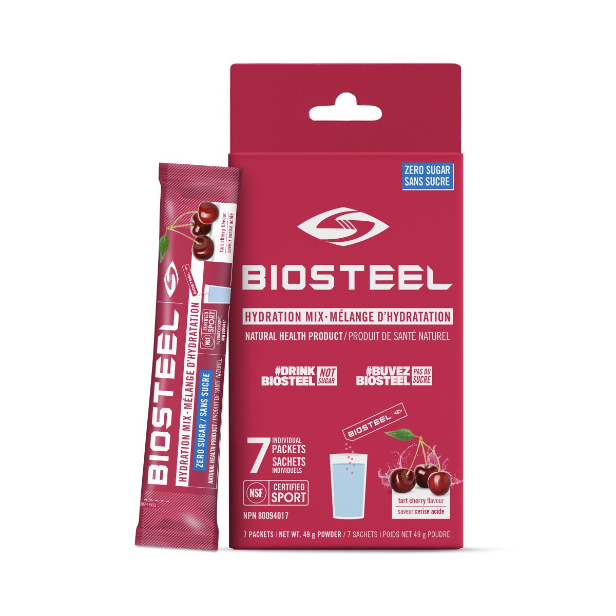 BioSteel Hydration Mix - Tart Cherry - 7 Count | Willowbrook