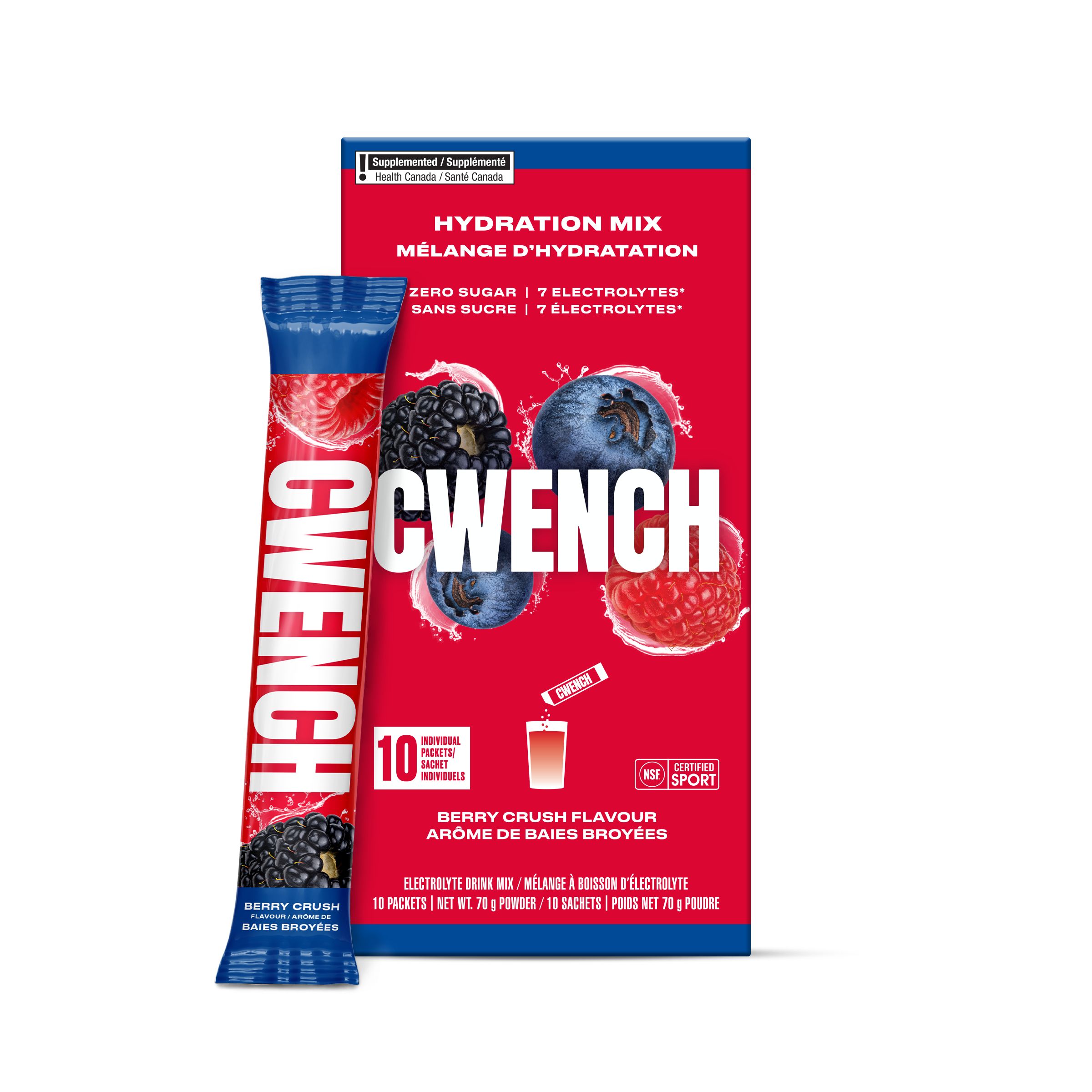 Cwench Hydration Mix - Berry Crush Flavour