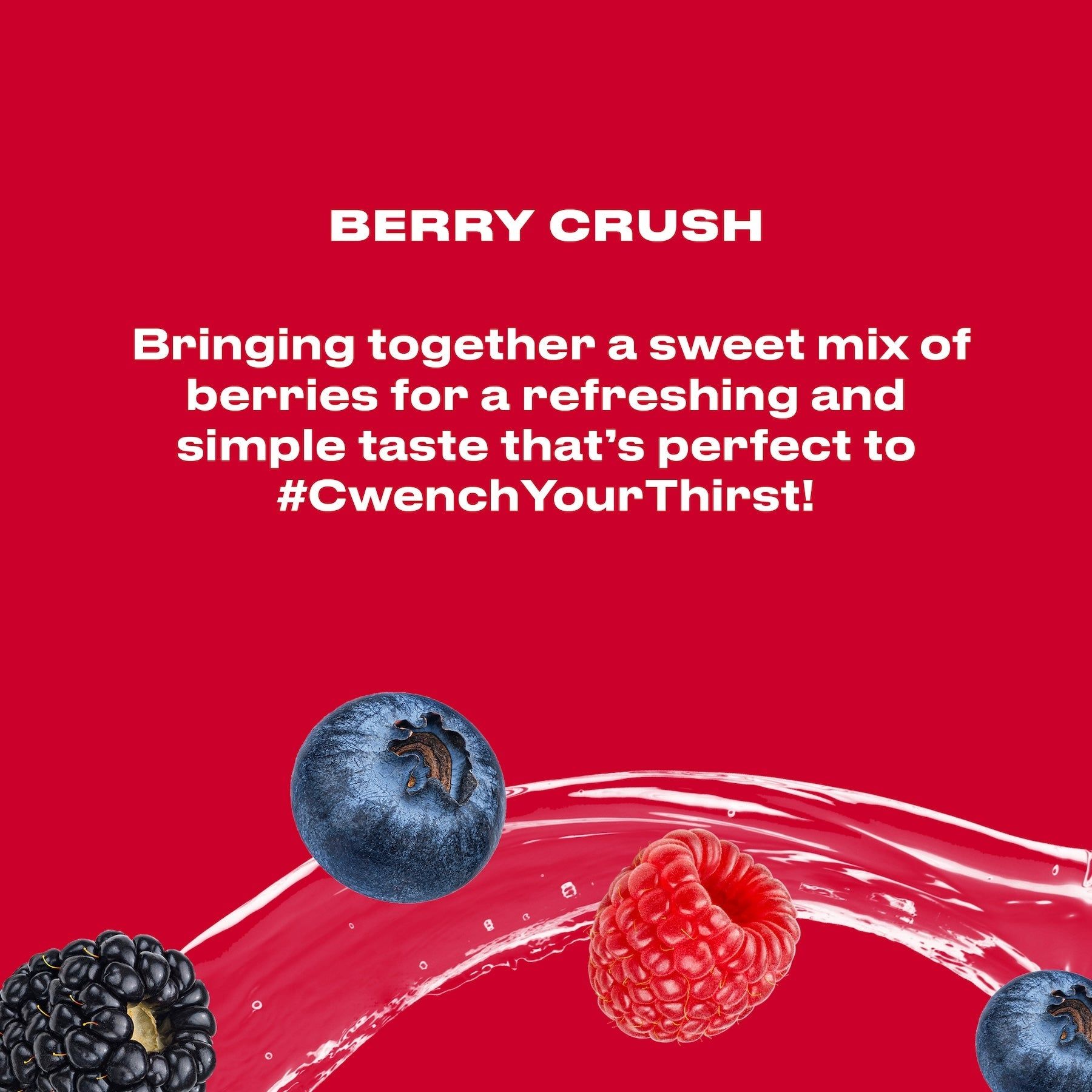 Cwench Hydration Mix - Berry Crush Flavour