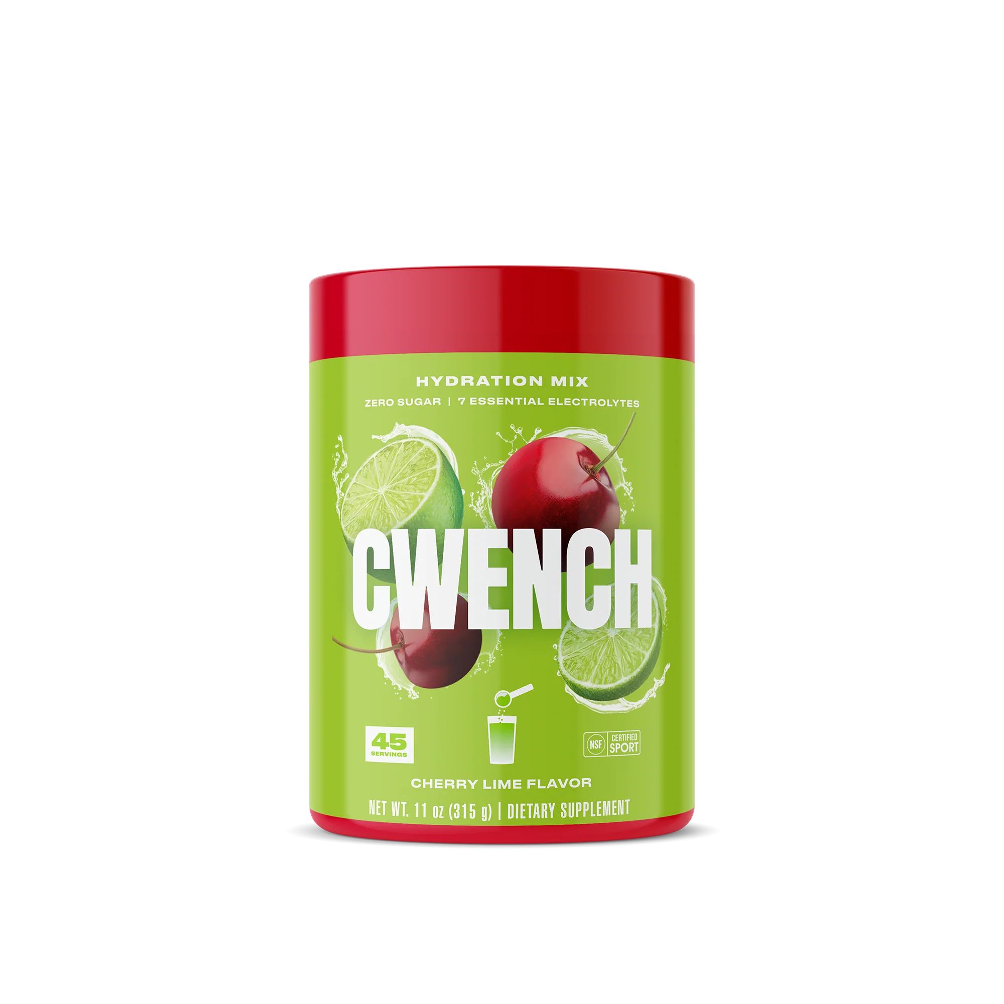 Cwench Hydration Mix - Cherry Lime Electrolyte Hydration Powder