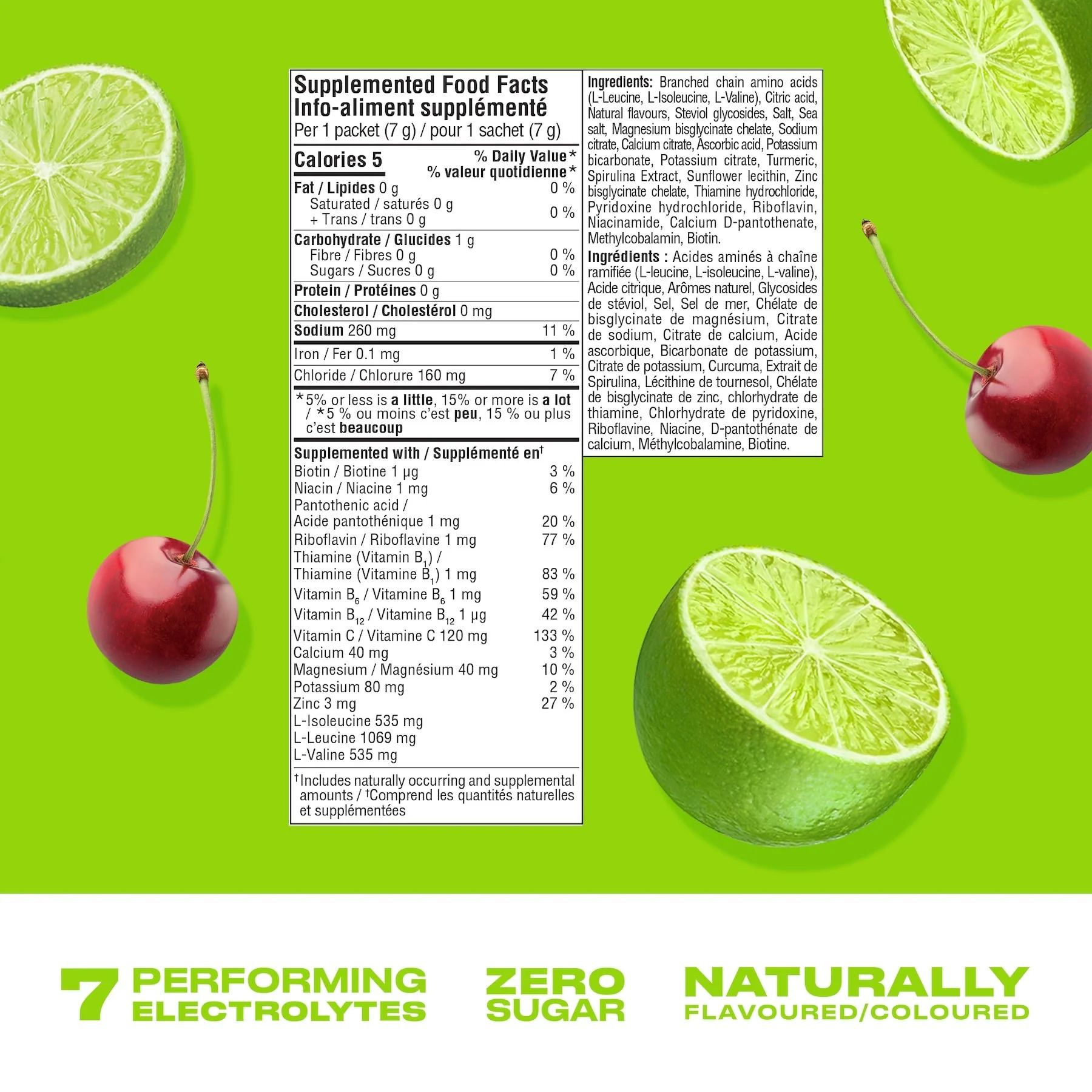 Cwench Hydration Mix - Cherry Lime Electrolyte Hydration Powder