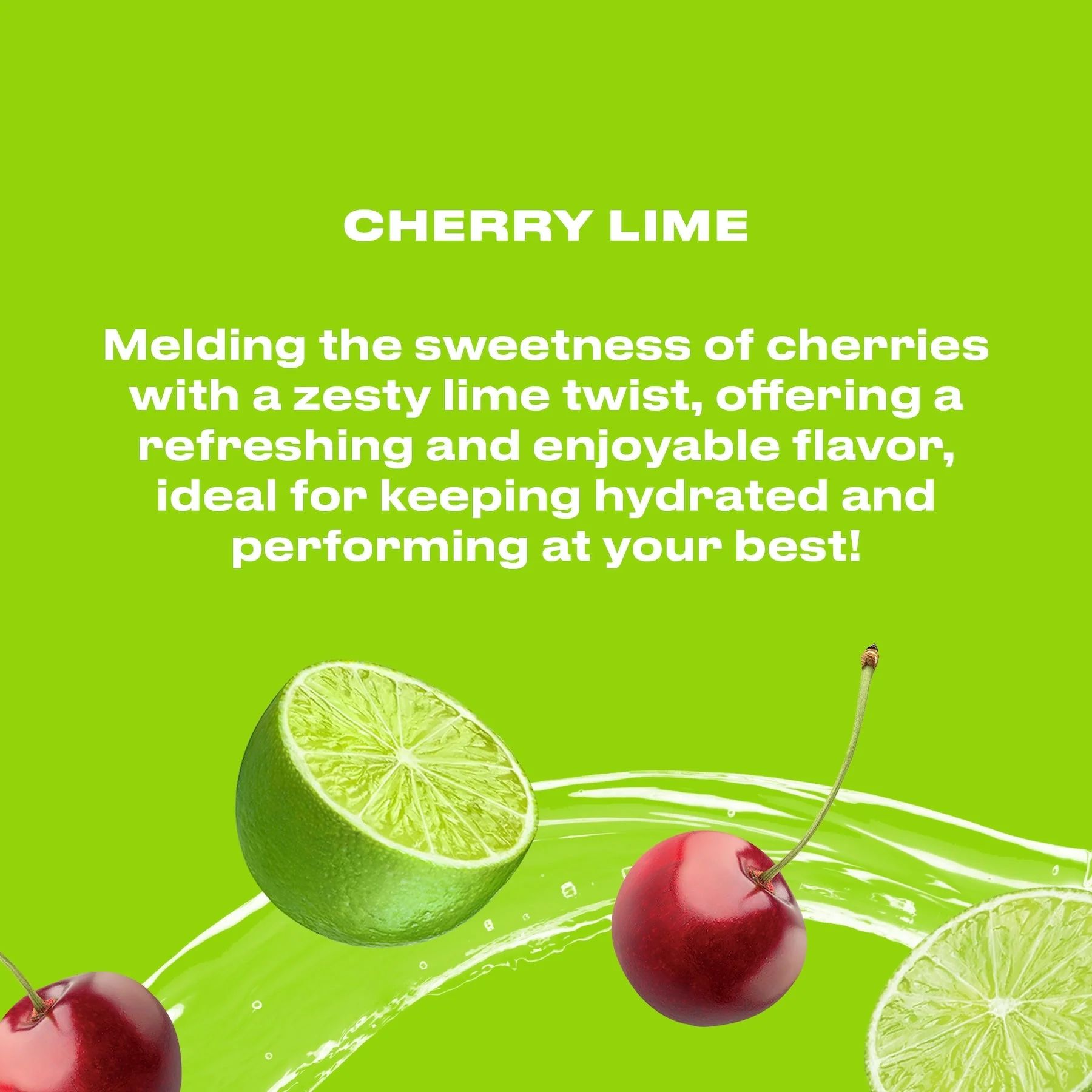 Cwench Hydration Mix - Cherry Lime Electrolyte Hydration Powder