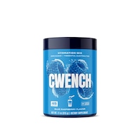 Cwench 315g Hydration Mix Tub Powder - Blue Raspberry Front_Flat