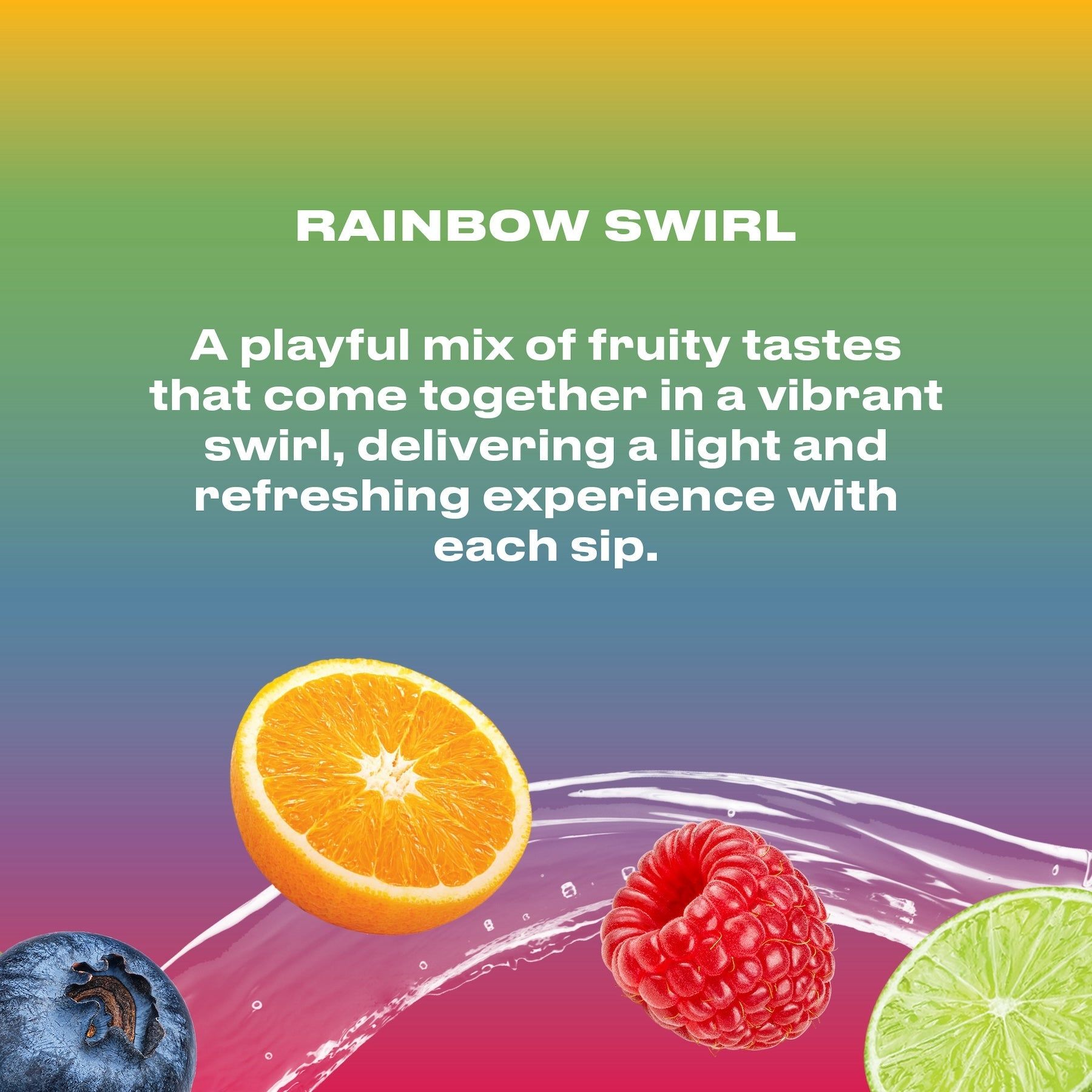 Cwench Hydration Mix for Performance - Rainbow Swirl