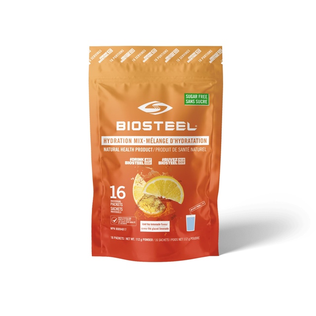 BioSteel Hydration Mix 16 Count Bag