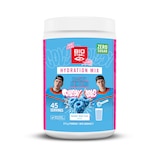 BioSteel 315g High Performance Sports Hydration Tub - HB Frost Blue Raspberry Front_Flat