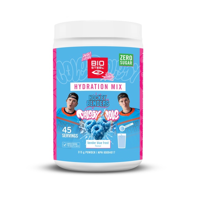 BioSteel Hockey Benders Blue Frost High Performance Sports Hydration Mix