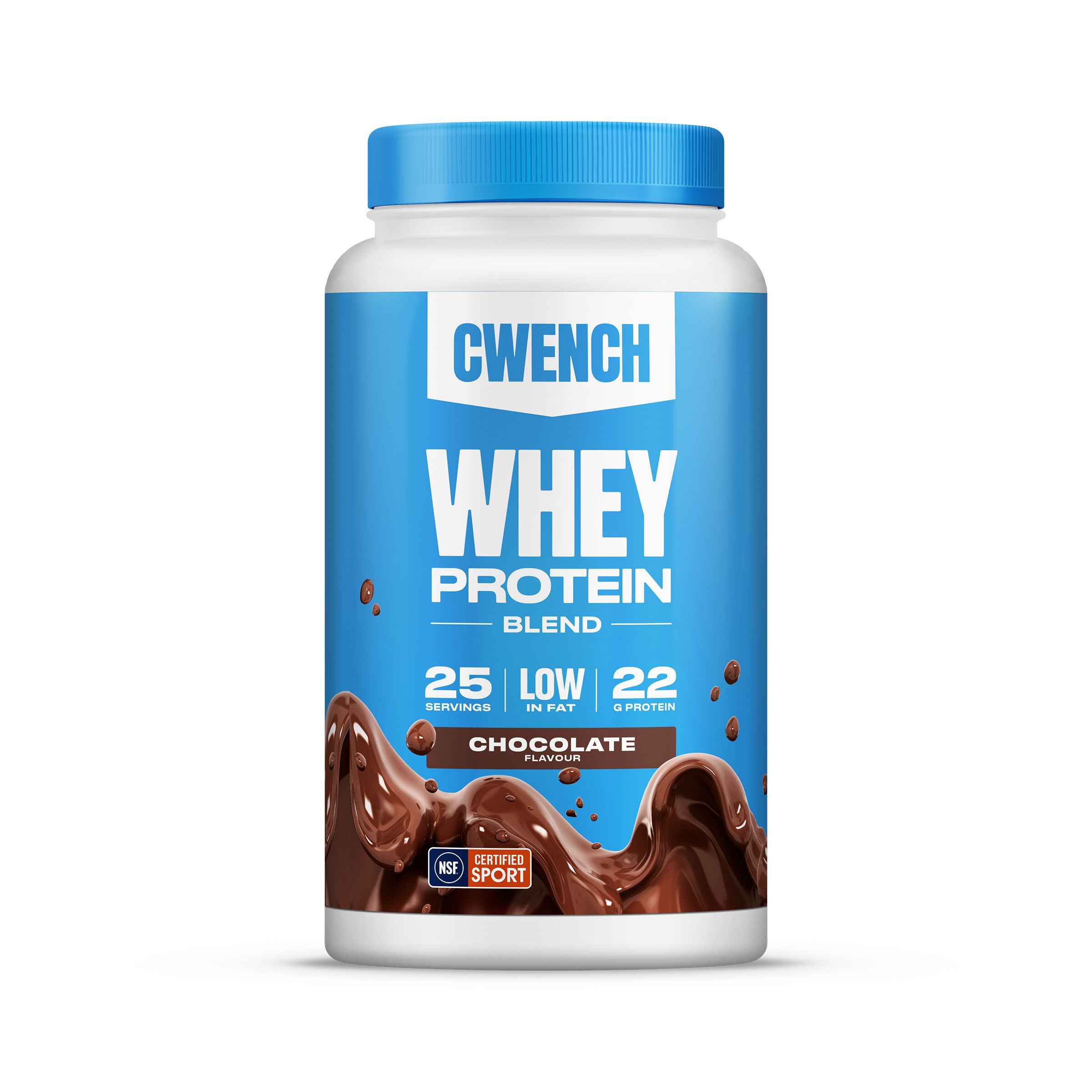 Cwench Whey Protein Blend - Chocolate Protein Powder