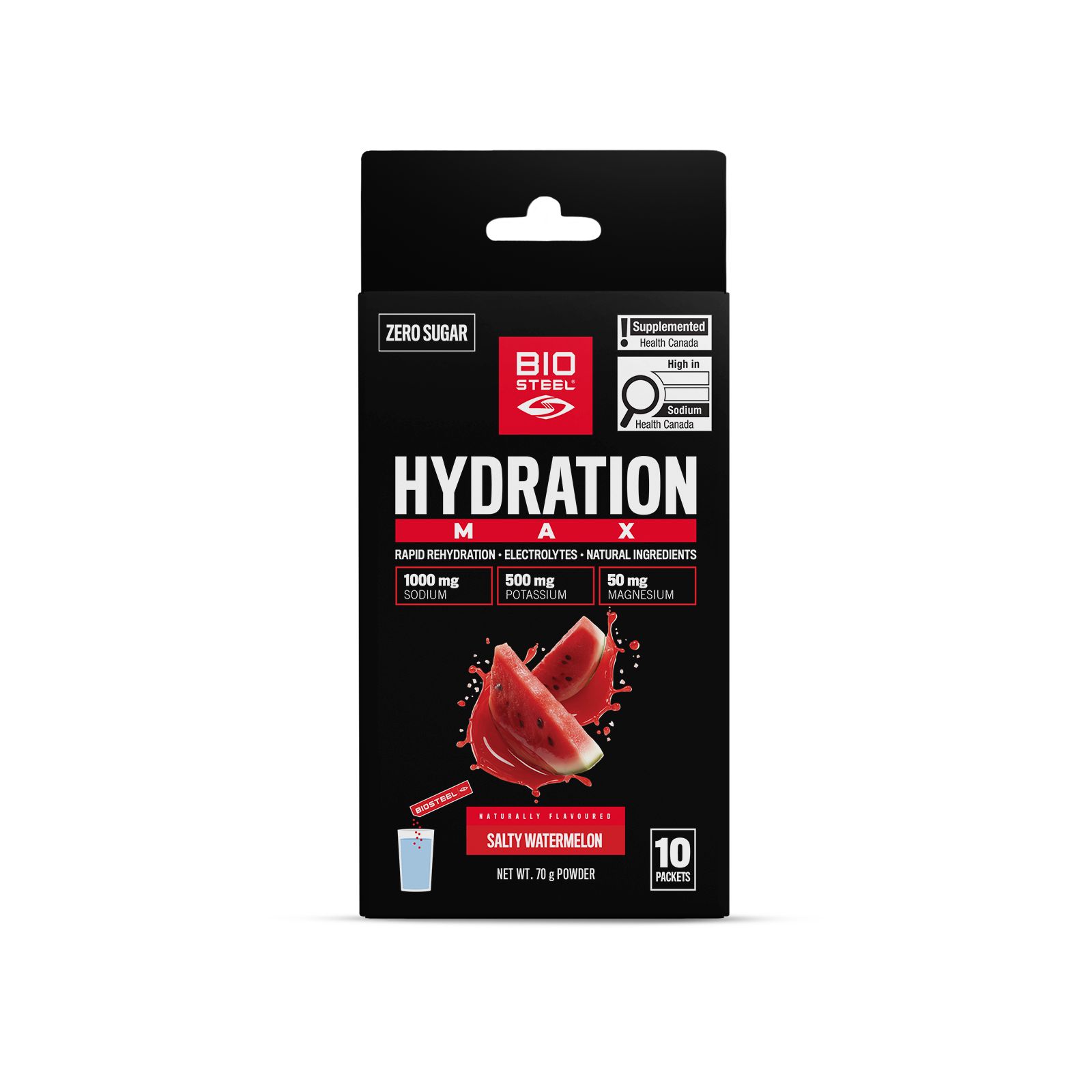 BioSteel Hydration Max 10 Count Bag - Salty Watermelon