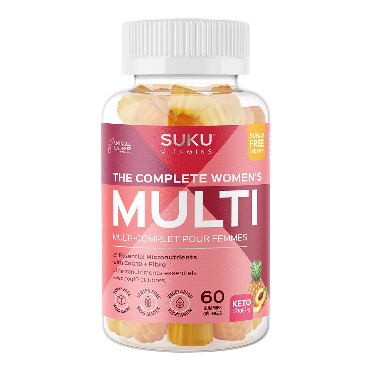Image of Suku The Complete Women's Multi Vitamin Gummies 60 Counts