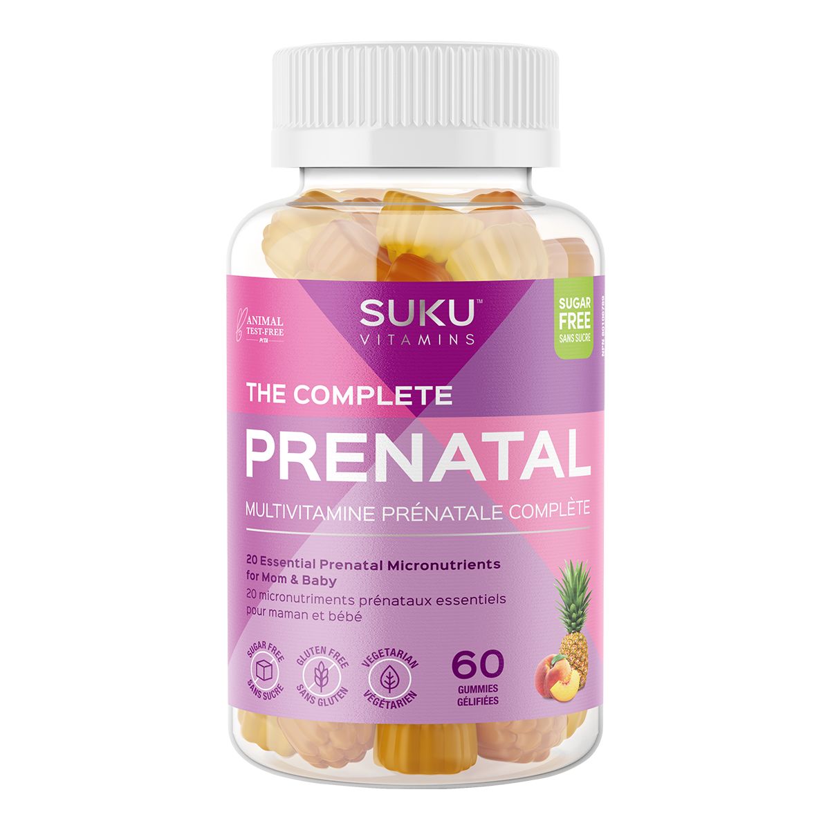 Image of Suku The Complete Prenatal Gummies - 60 Counts