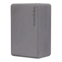 Manduka Recycled Foam Yoga Block Front_Angled_Left