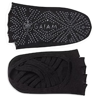 Gaiam Studio Select Studio Yoga Socks - Black Composite_or_Mixed