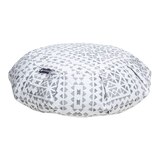 Halfmoon Round Meditation Cushion Front_Angled_Left
