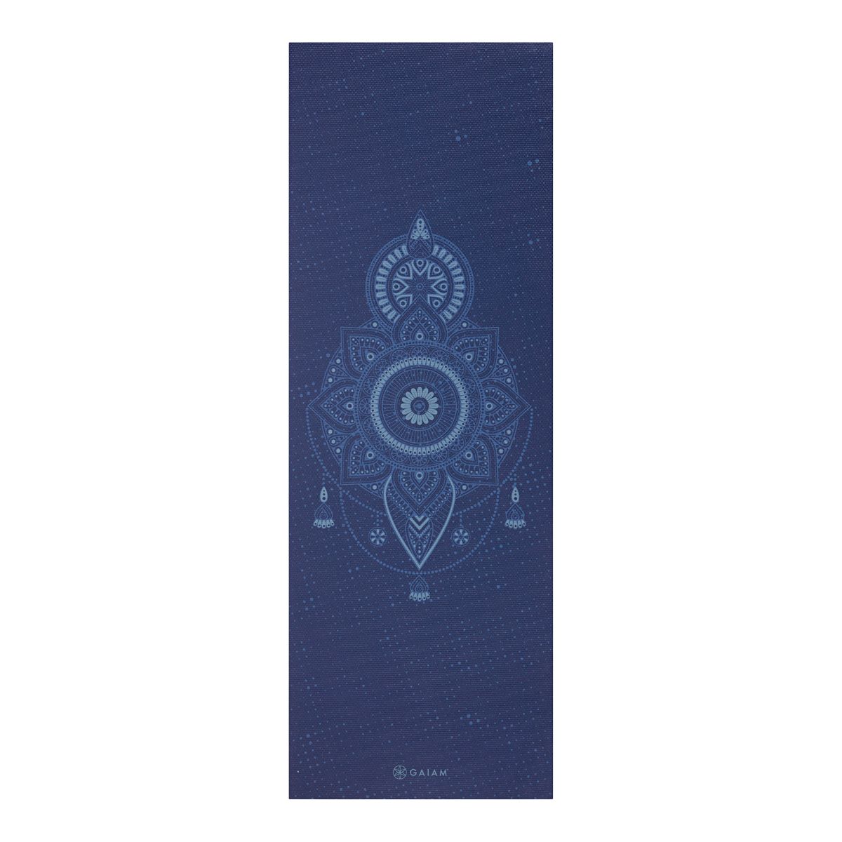 Gaiam Studio Select Yoga Mat, 6mm, PVC, Latex-Free, Non-slip Overhead_Flat