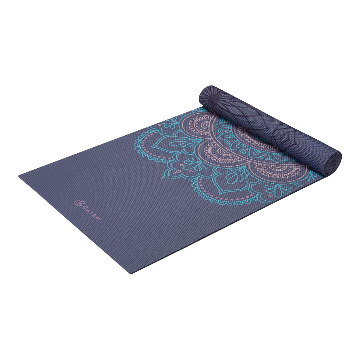 Gaiam Studio Select Yoga Mat, 6mm, PVC, Latex-Free, Non-slip Front_Angled_Left