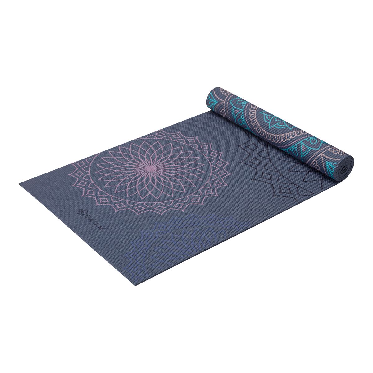 Gaiam Studio Select Yoga Mat, 6mm, PVC, Latex-Free, Non-slip Front_Angled_Left