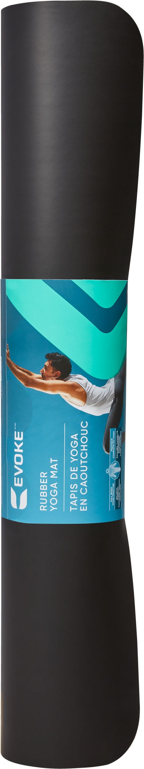 Evoke Rubber Lightweight 71" 4mm Yoga Mat