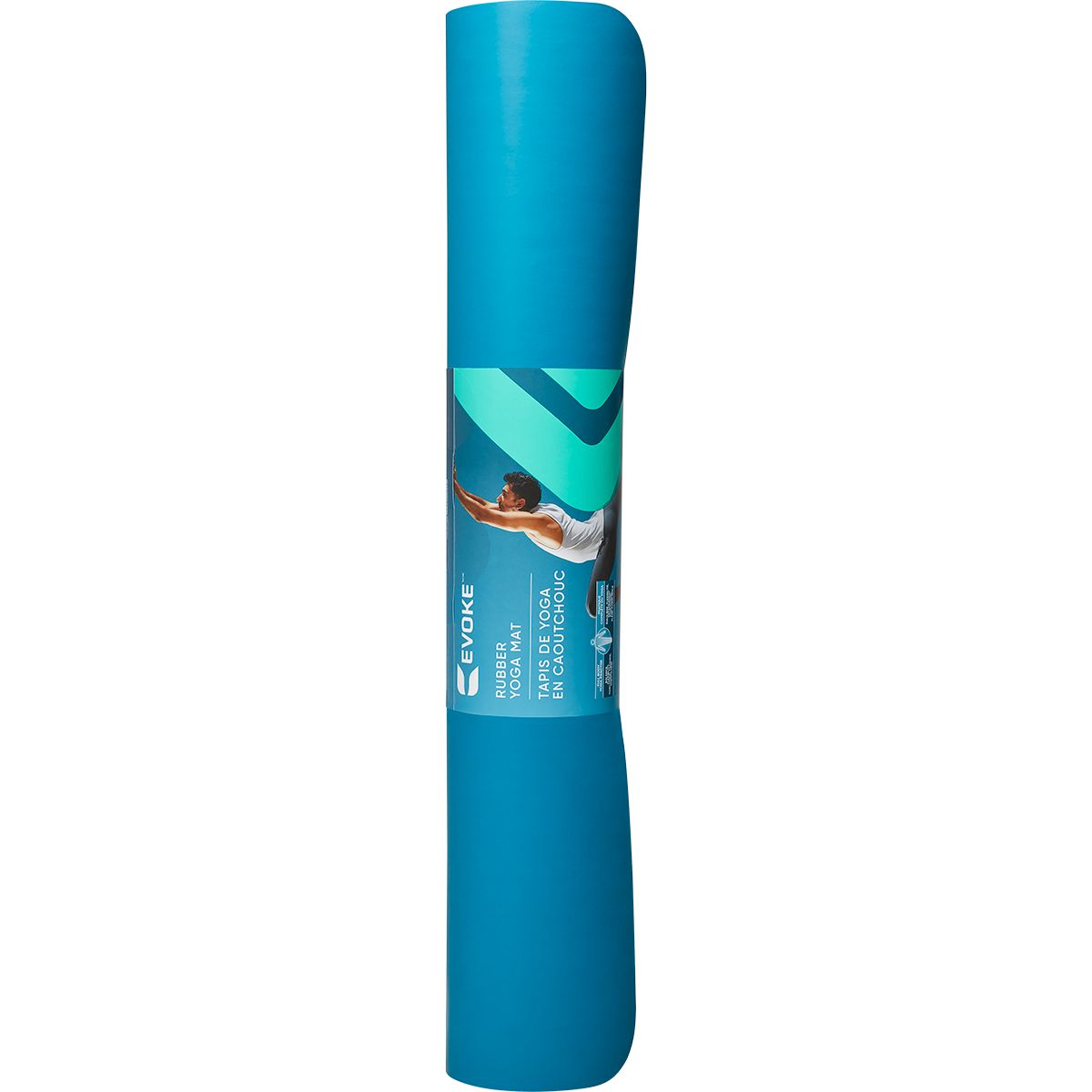 Evoke Rubber Lightweight 71" 4mm Yoga Mat