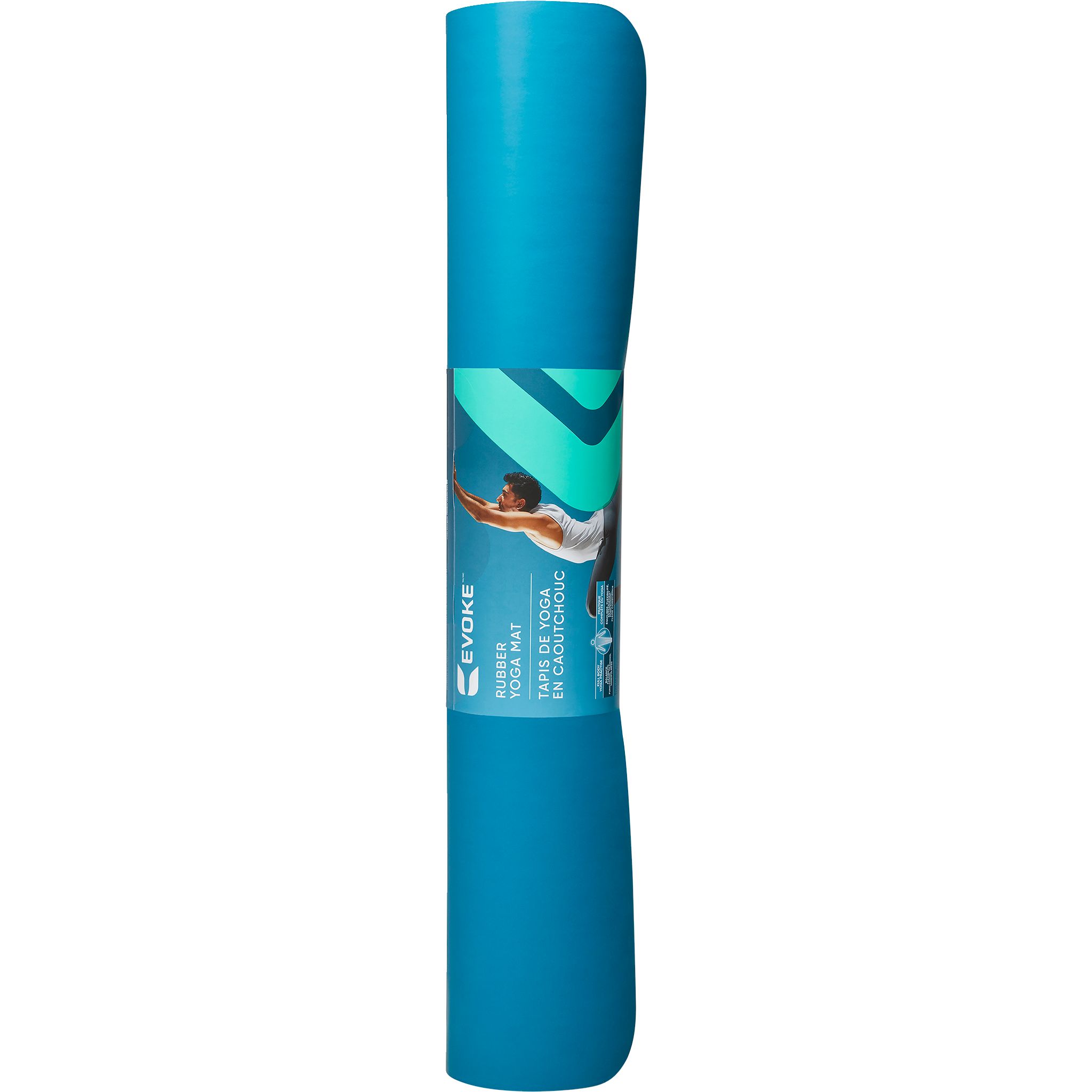 Evoke Rubber Lightweight 71" 4mm Yoga Mat