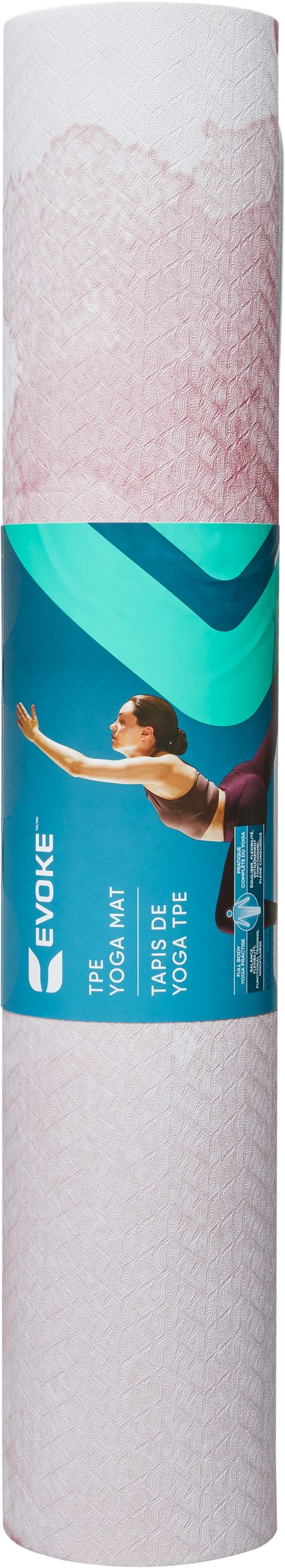 Evoke Printed Splash Lightweight 68" 5mm Yoga Mat