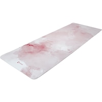 Evoke Printed Splash Lightweight 68" 5mm Yoga Mat Front_Three_Fourths_Angled_Left