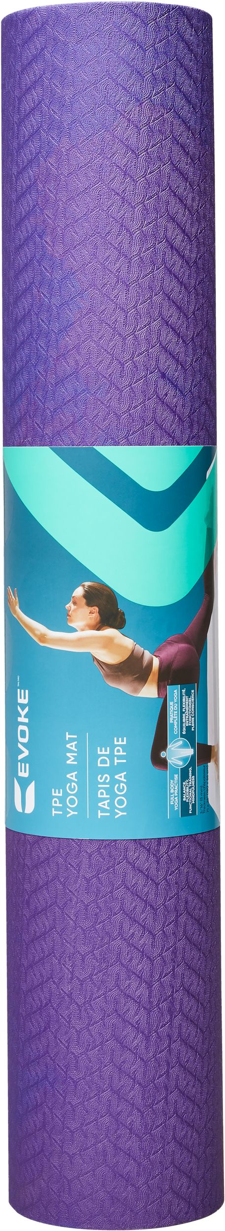 Evoke Printed Splash Lightweight 68" 5mm Yoga Mat