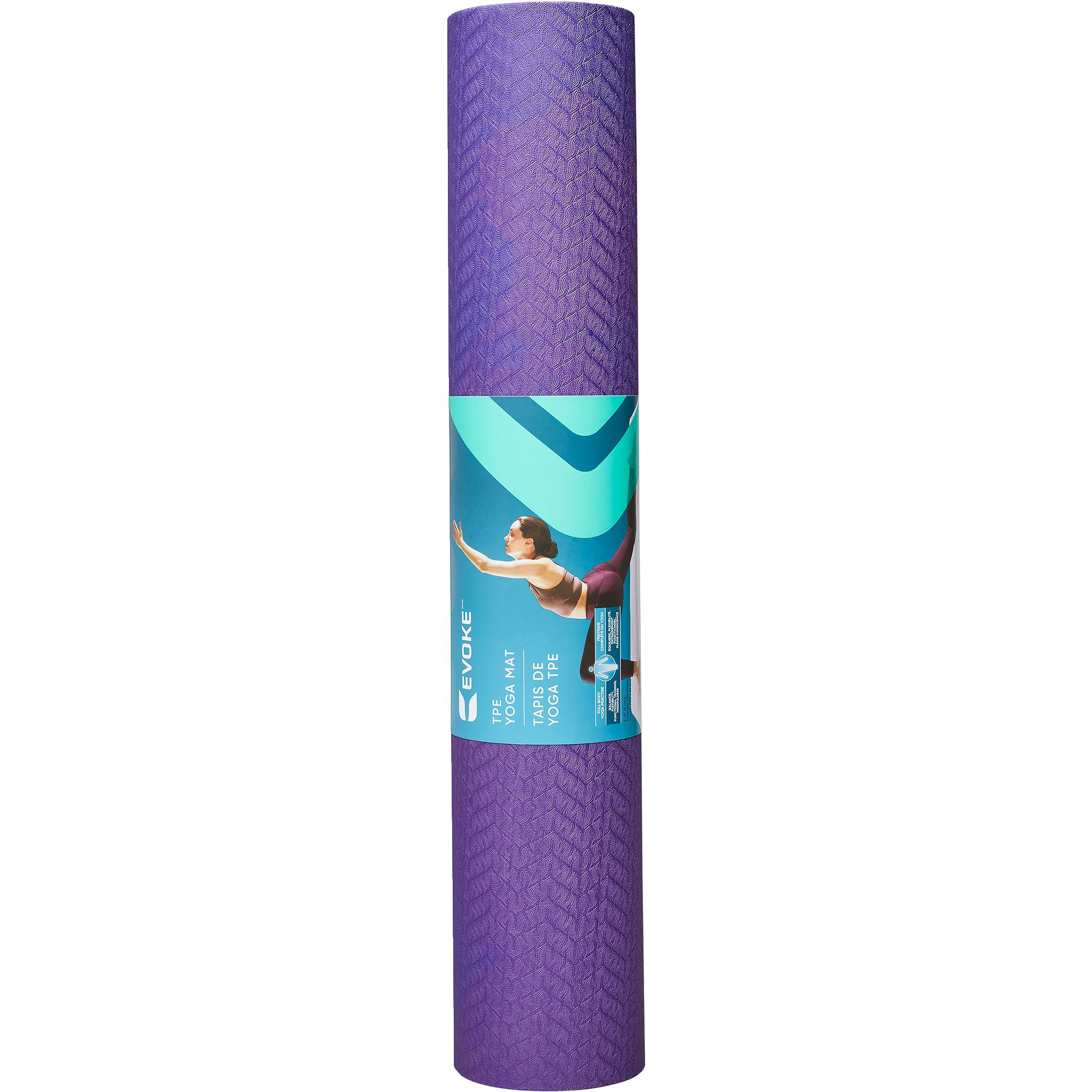 Evoke Printed Splash Lightweight 68" 5mm Yoga Mat