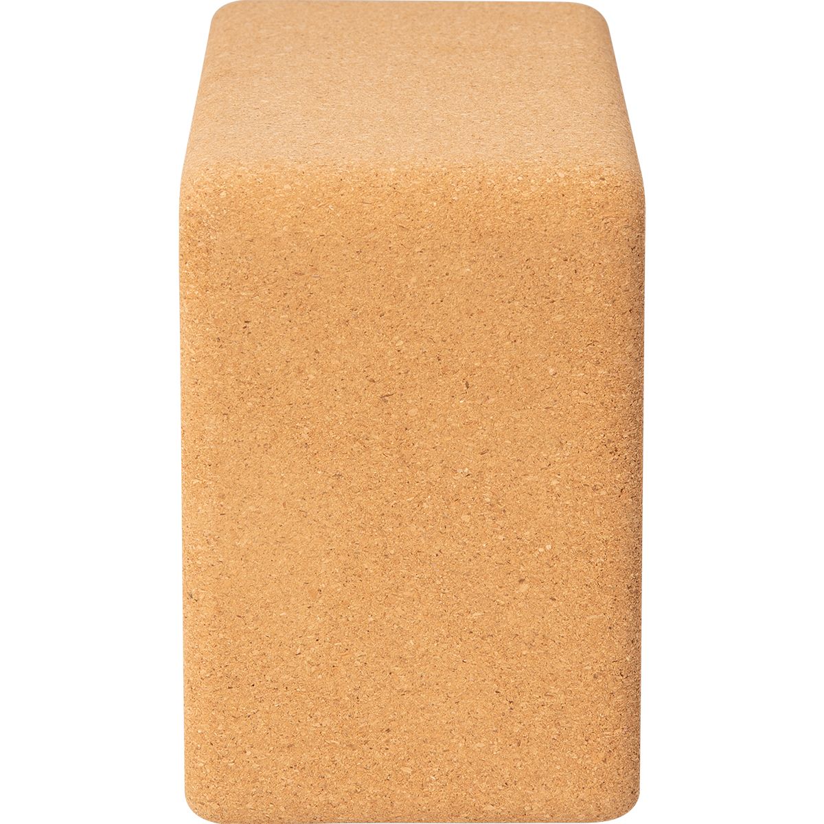 EVOKE CORK YOGA 4" BLOCK - NATURAL