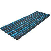 Evoke Printed Streaks Lightweight 68" 5mm Yoga Mat Front_Three_Fourths_Angled_Left