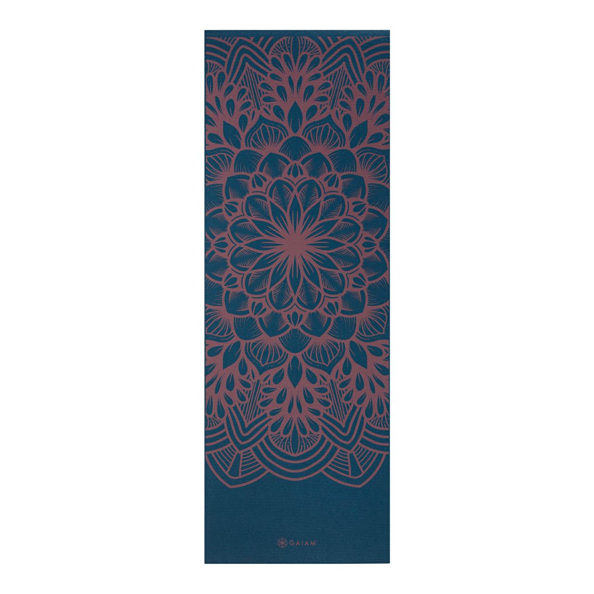 Gaiam Studio Select Dry-Grip Yoga Mat, 5mm, PVC, Lightweight, Non