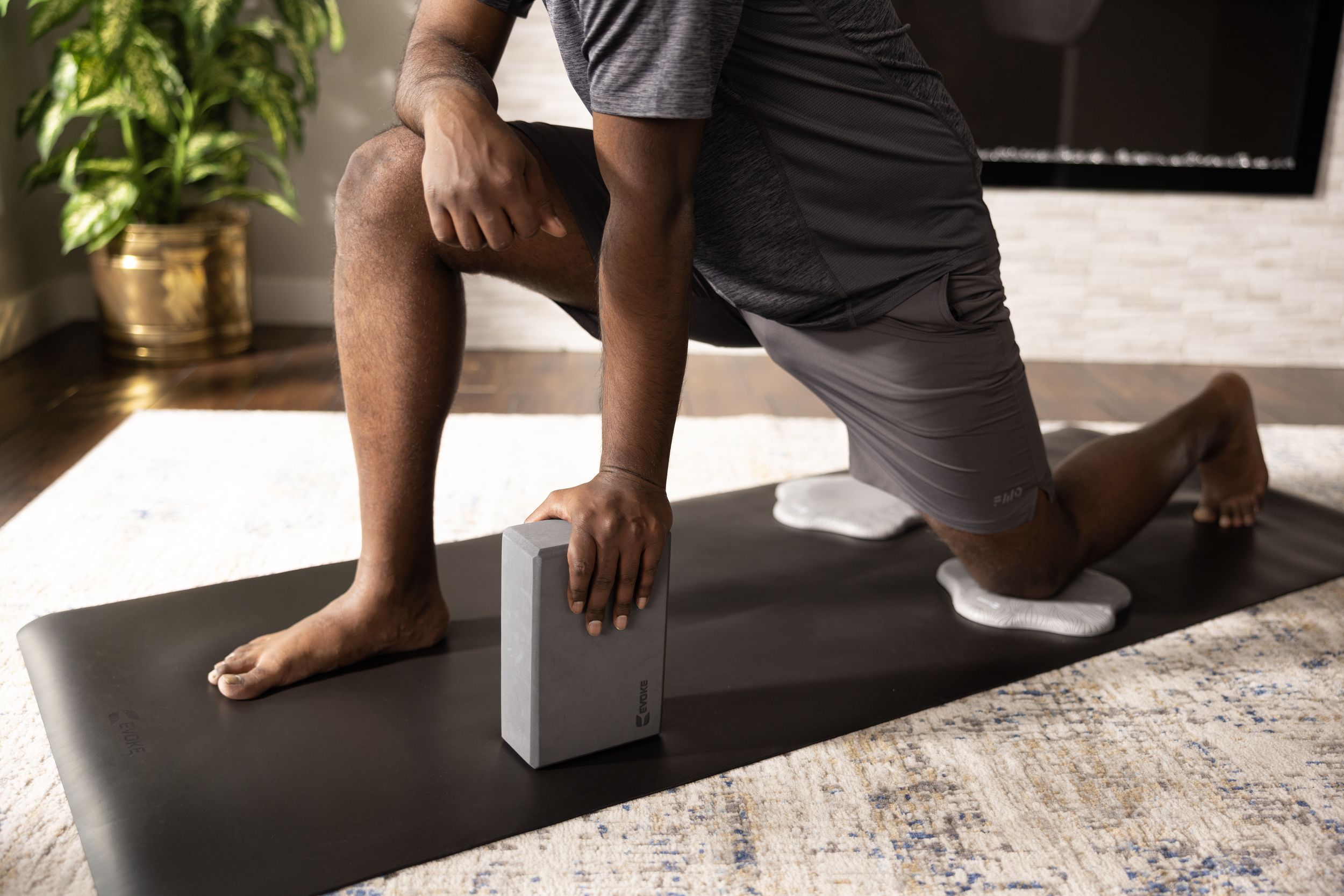 Evoke 3" Solid Color Yoga Block