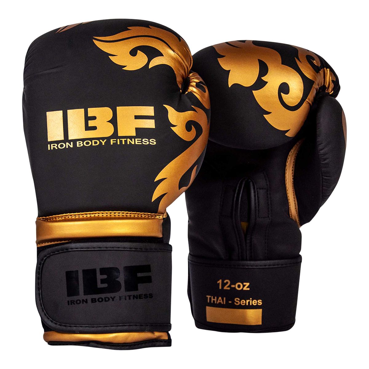 Image of Iron Body Fitness Thai 12 oz Boxing Gloves