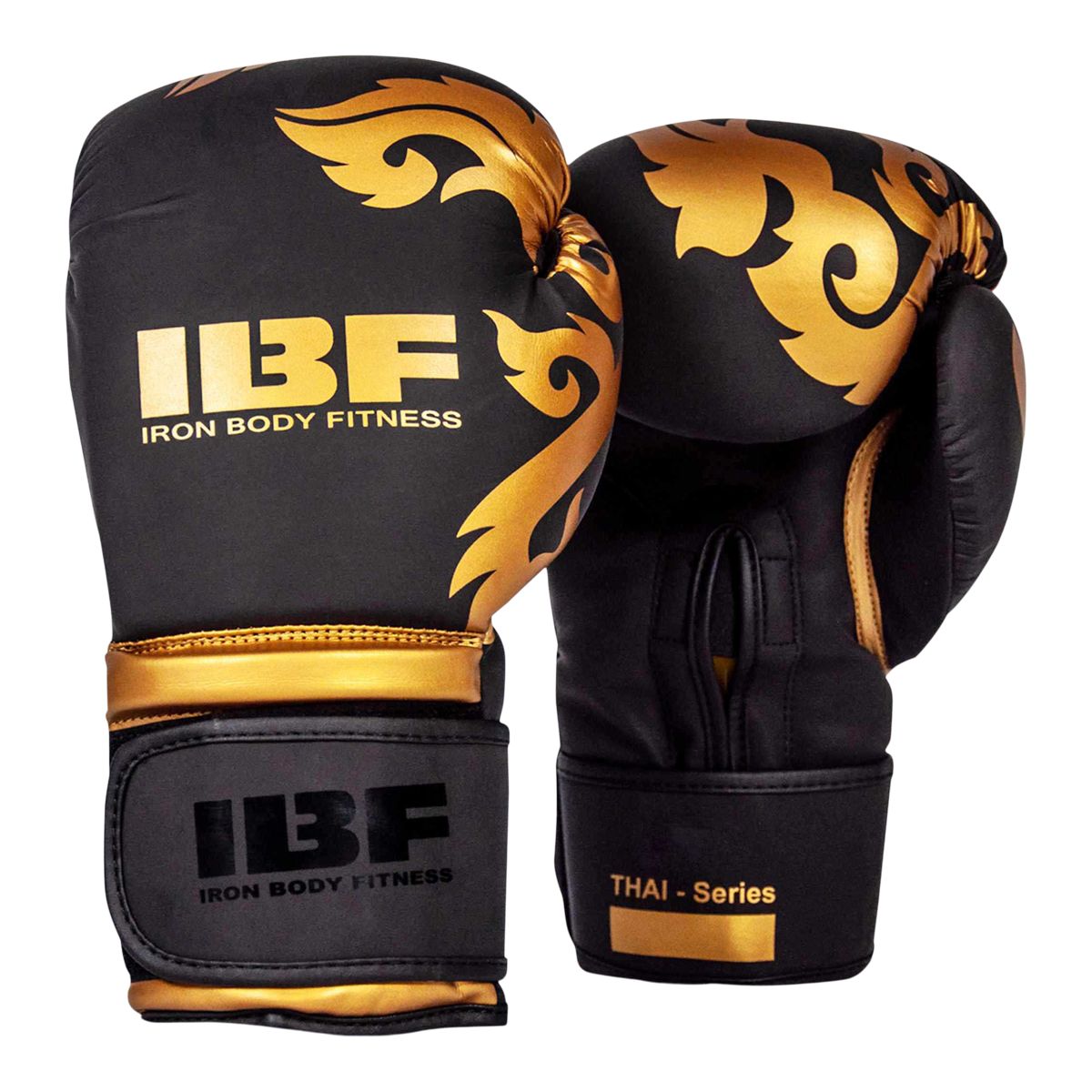 IBF Iron Body Fitness Boxing Mitts Trn Style 12Oz Gant De Boxe Unisex