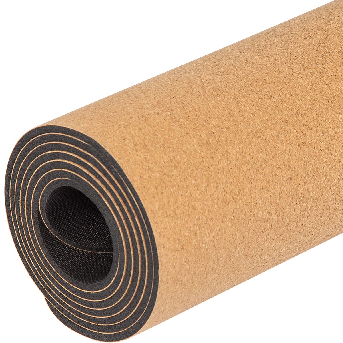 Evoke Rubber Cork 71" 4mm Yoga Mat