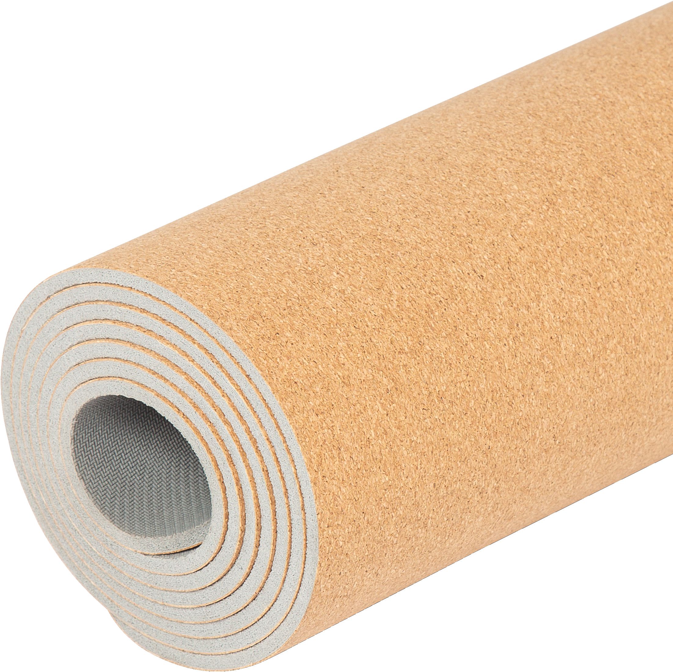 Evoke Rubber Cork 71" 4mm Yoga Mat