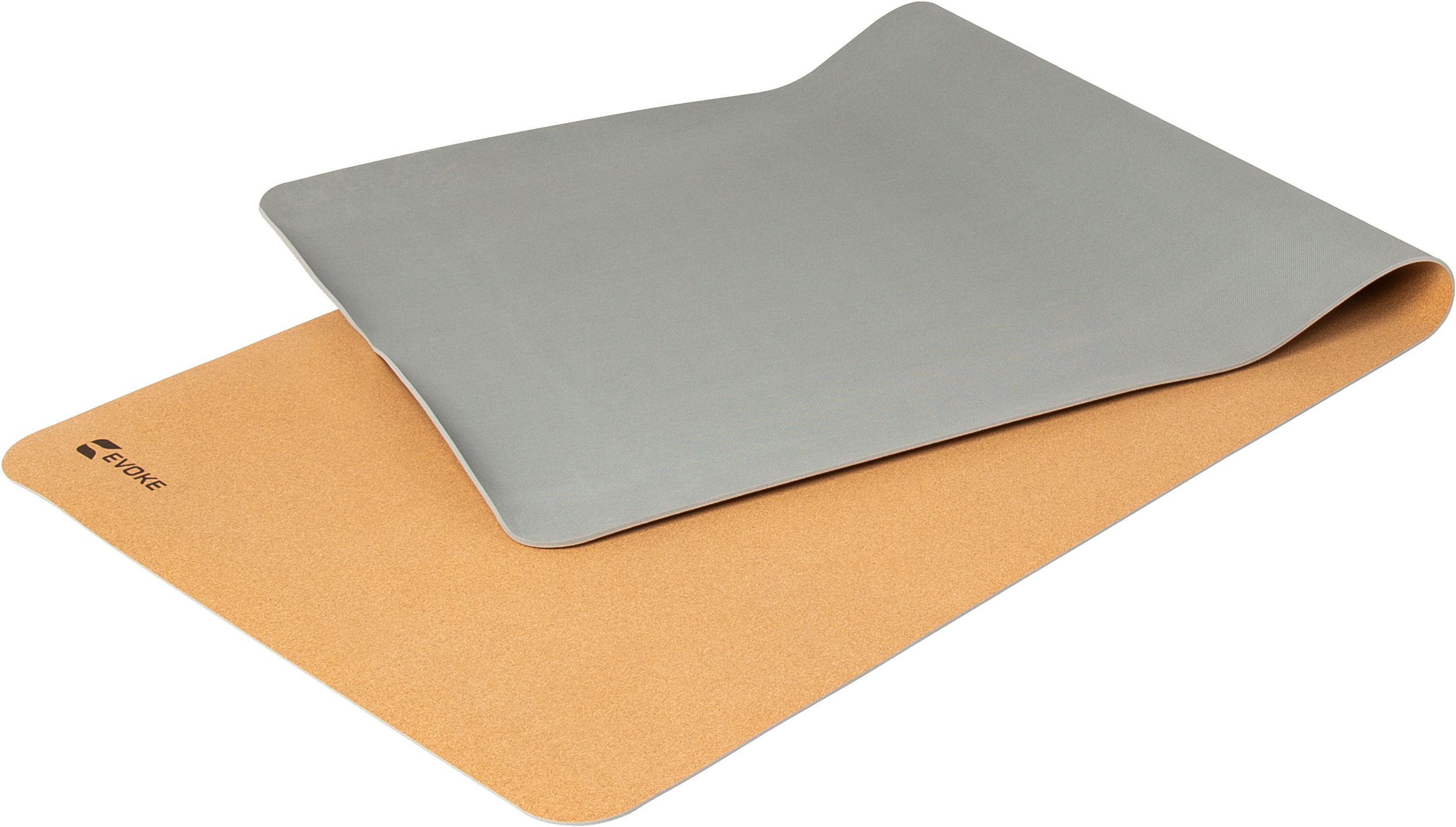 Evoke Rubber Cork 71" 4mm Yoga Mat