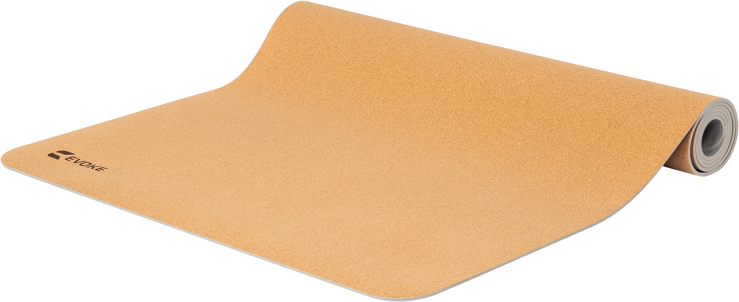 Evoke Rubber Cork 71" 4mm Yoga Mat
